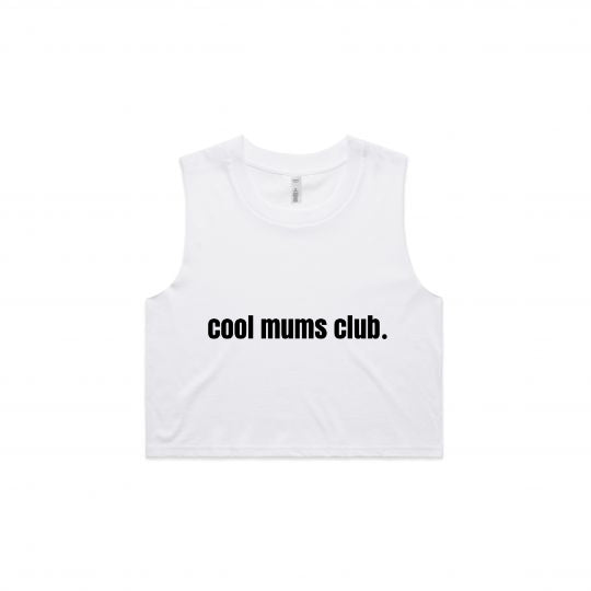 Crop Tank Classic Logo (Black)