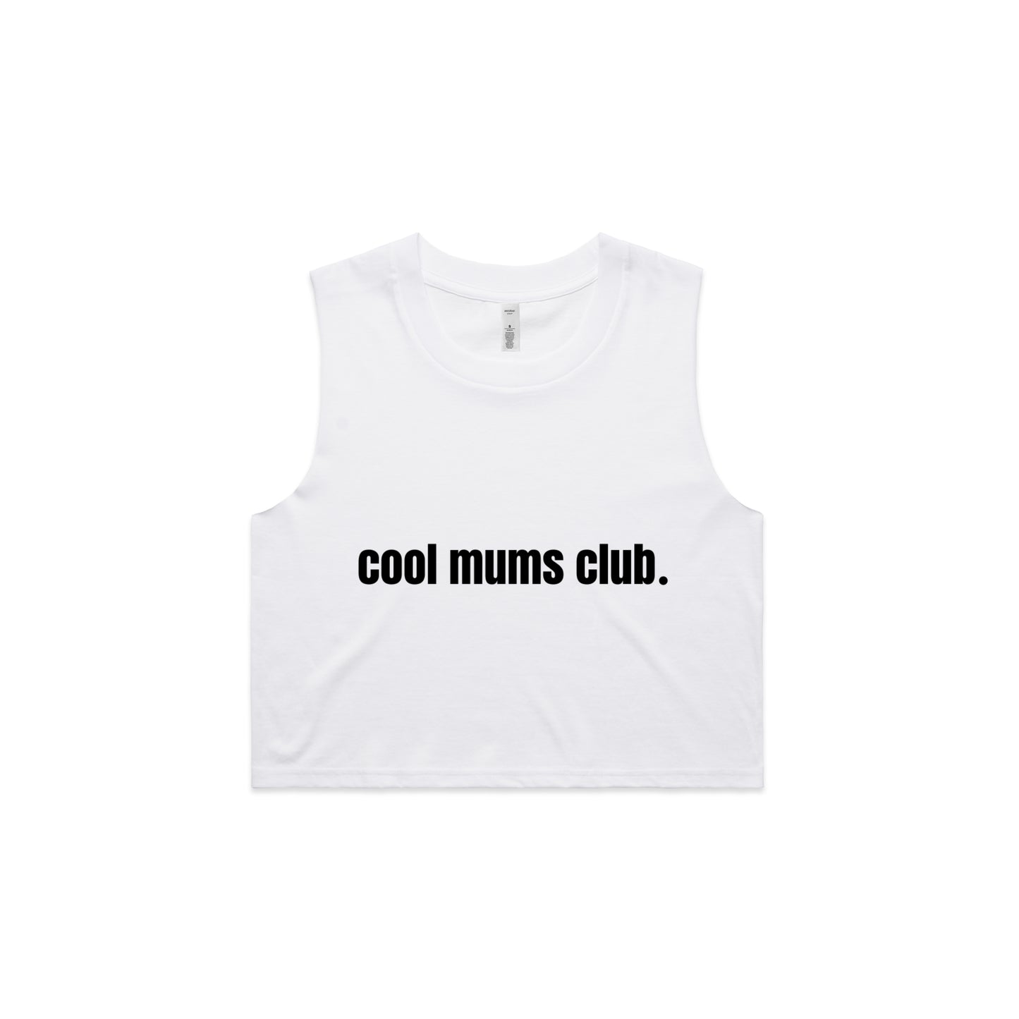 Crop Tank Classic Logo (Black)